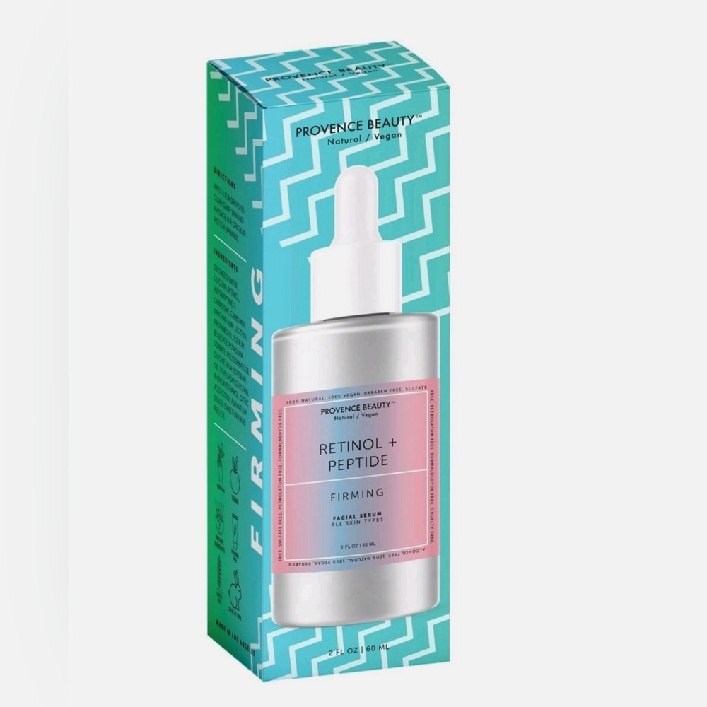 Provence Beauty Retinol + Peptide Firming Facial Serum 60ml All Skin Types New